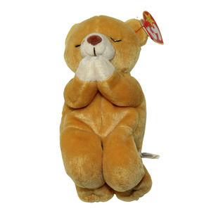 Ty Beanie Baby "HOPE Prayer Bear" With Tag Errors 1998